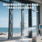 揭秘沿海高盐雾防护：钛合金铰链+纳米疏水涂层抗腐蚀系统